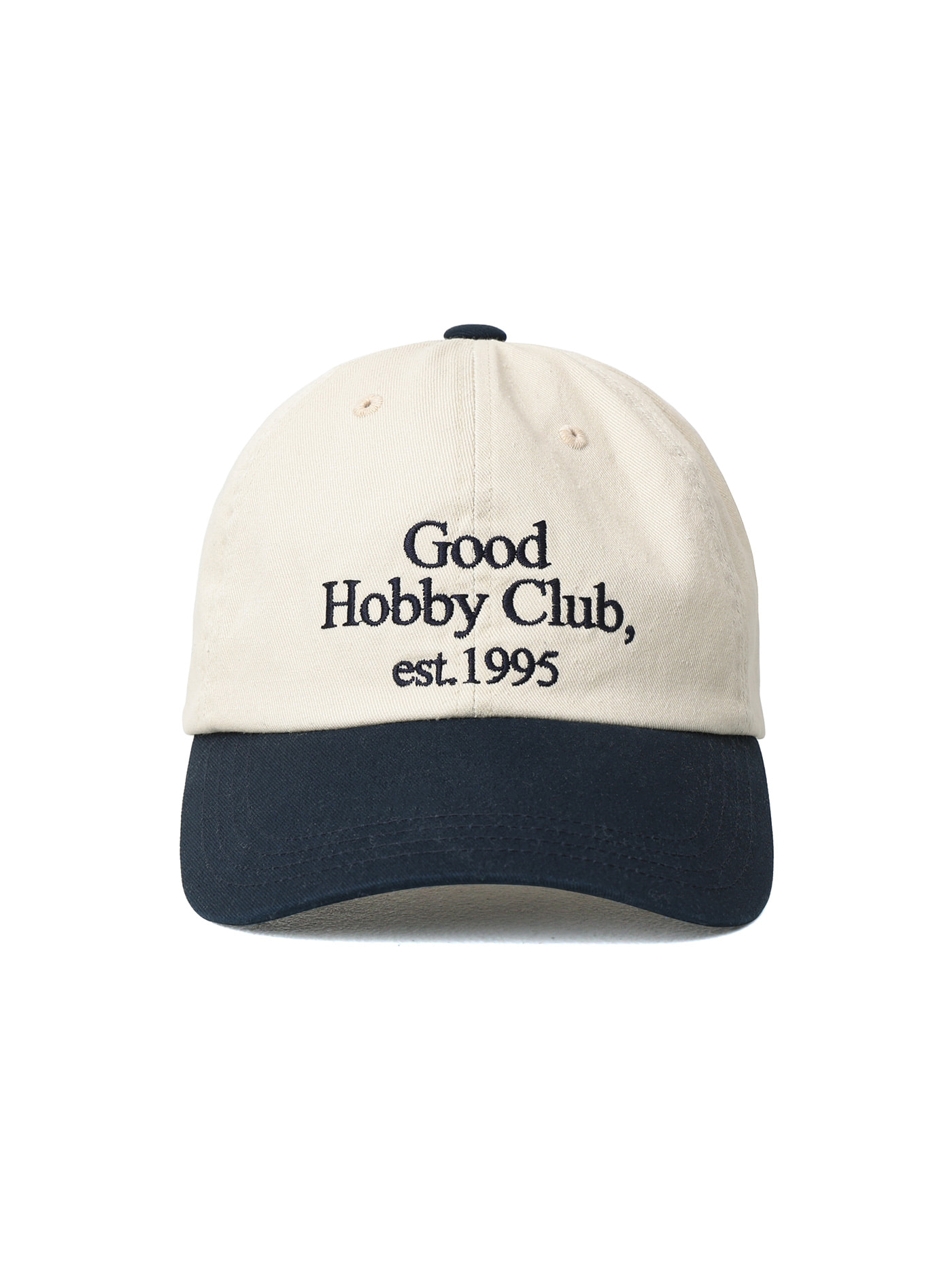 GHC WASHED BALL CAP_TWO TONE NAVY