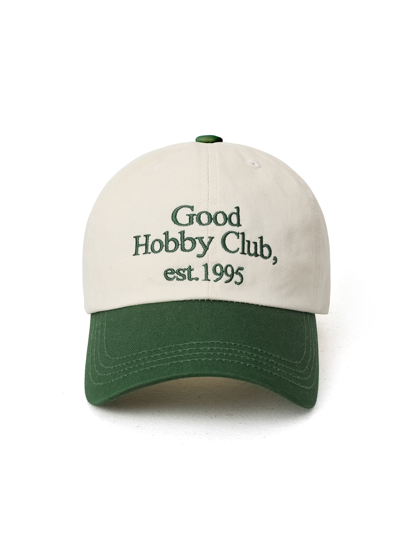 GHC WASHED BALL CAP_TWO TONE GREEN